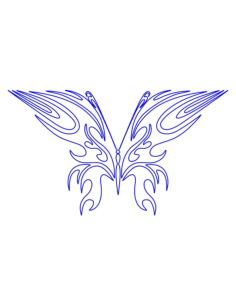 Tribal Butterfly Kid Kids Coloring Pages Pdf, Free Vectors File
